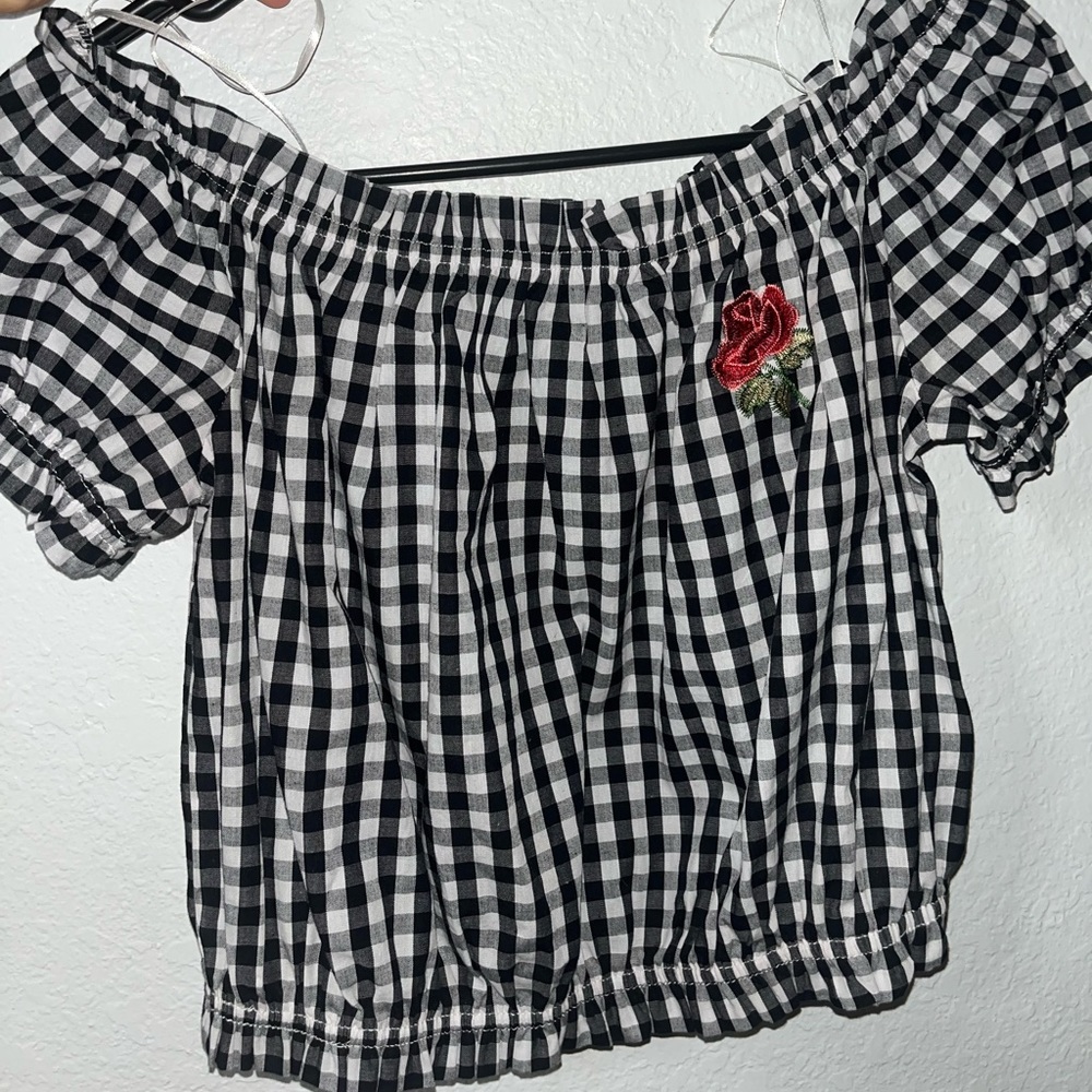 Cute off the shoulder shirt